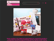 Tablet Screenshot of bunniesandbows.com